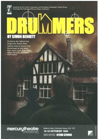 DRUMMERS. SIZE: A3 (Colchester, Oxford, Plymouth, Liverpool)